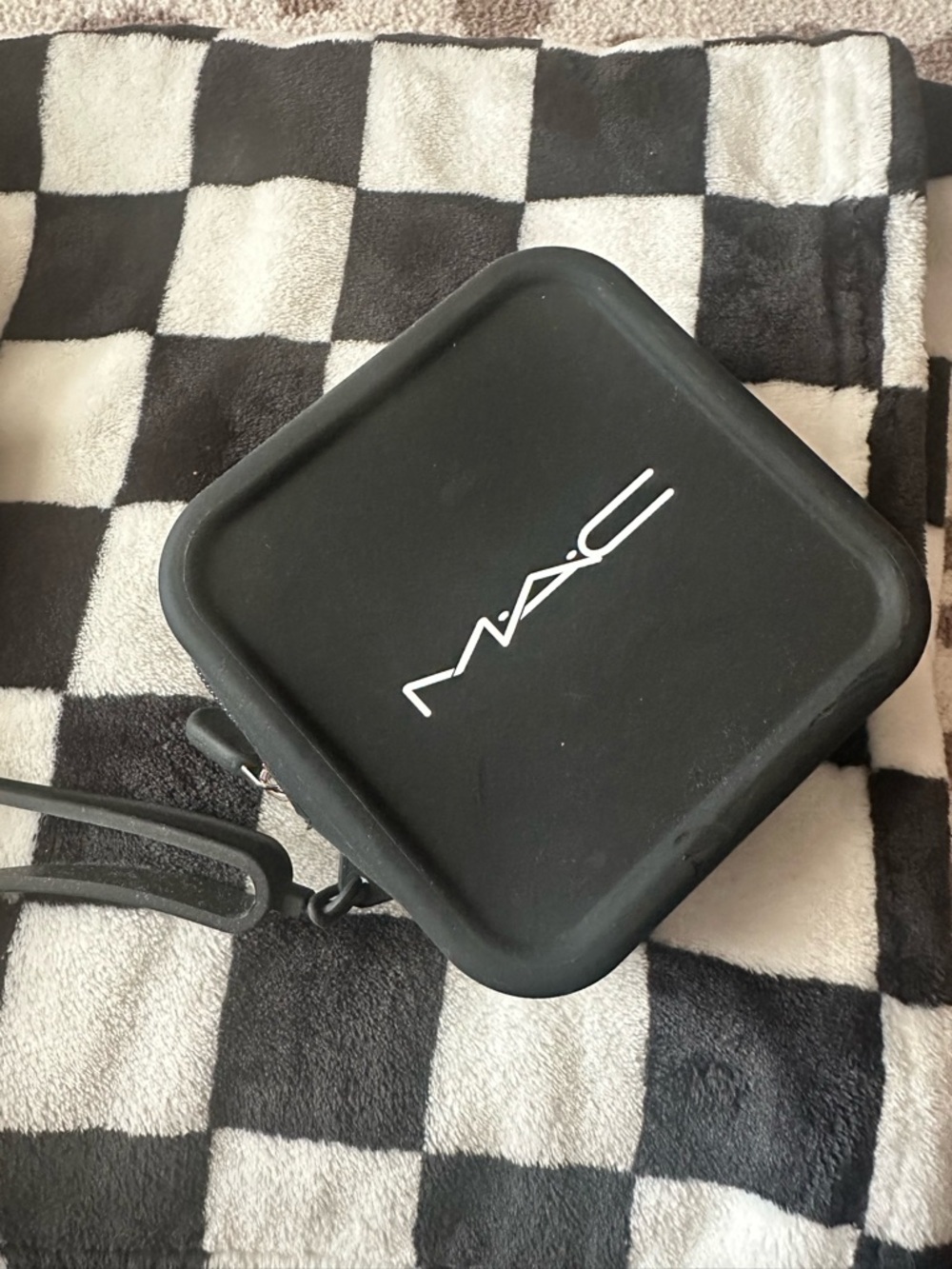 MAC Cosmetics Black Mini Crossbody Bag